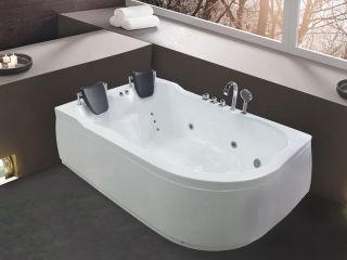 Акриловая ванна Royal Bath Norway левая 180x120см белый RB331100SB-L
